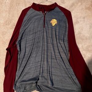 Cleveland Cavaliers XXL Wine and Gold 1/4 zip